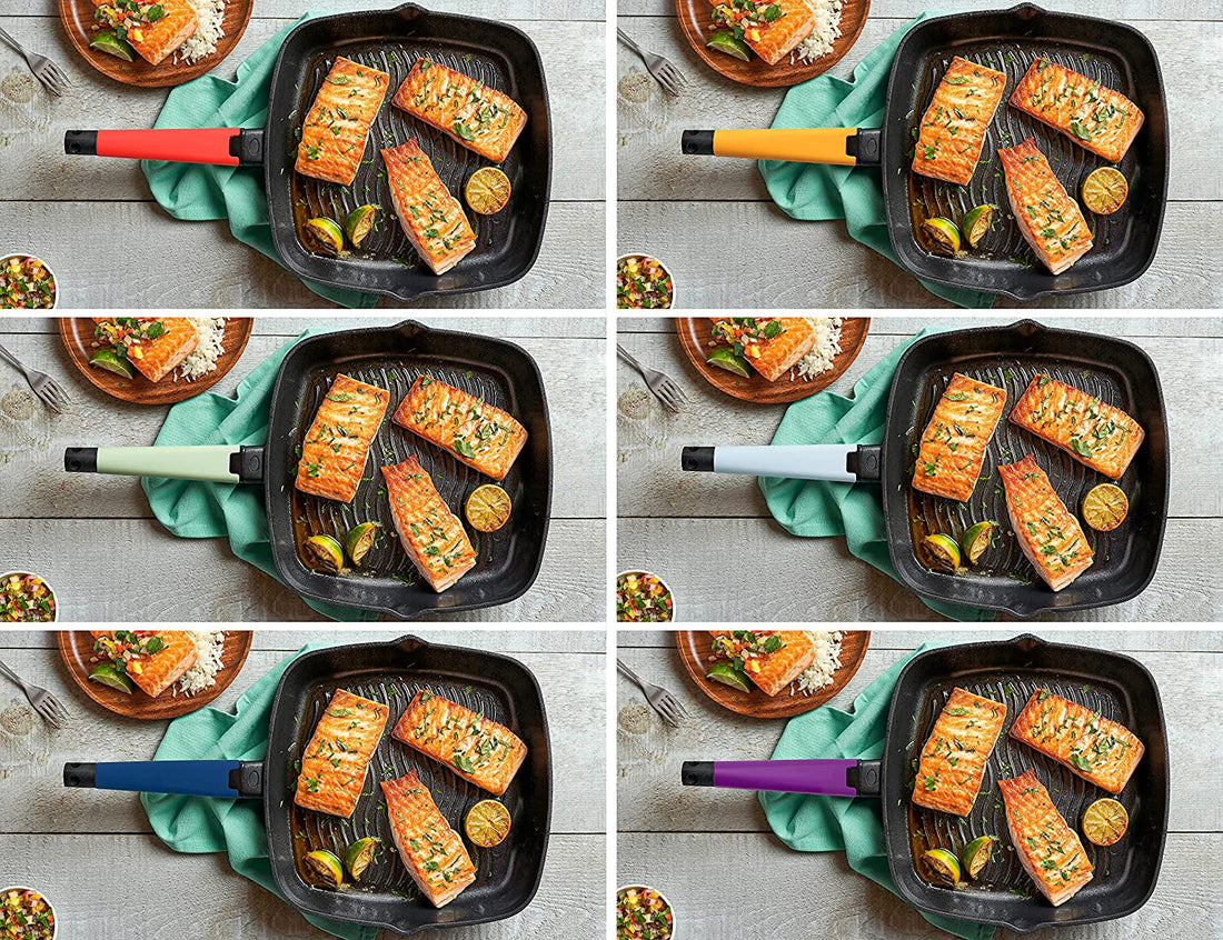 Zavor - Noir 11" Cast Aluminum Grill Pan - ZCWNR28