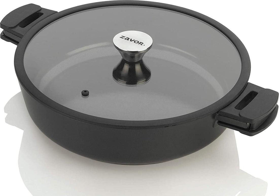 Zavor - Noir 4.5 QT Cast Aluminum Saute Pan - ZCWNR36