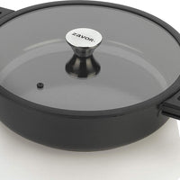 Zavor - Noir 4.5 QT Cast Aluminum Saute Pan - ZCWNR36