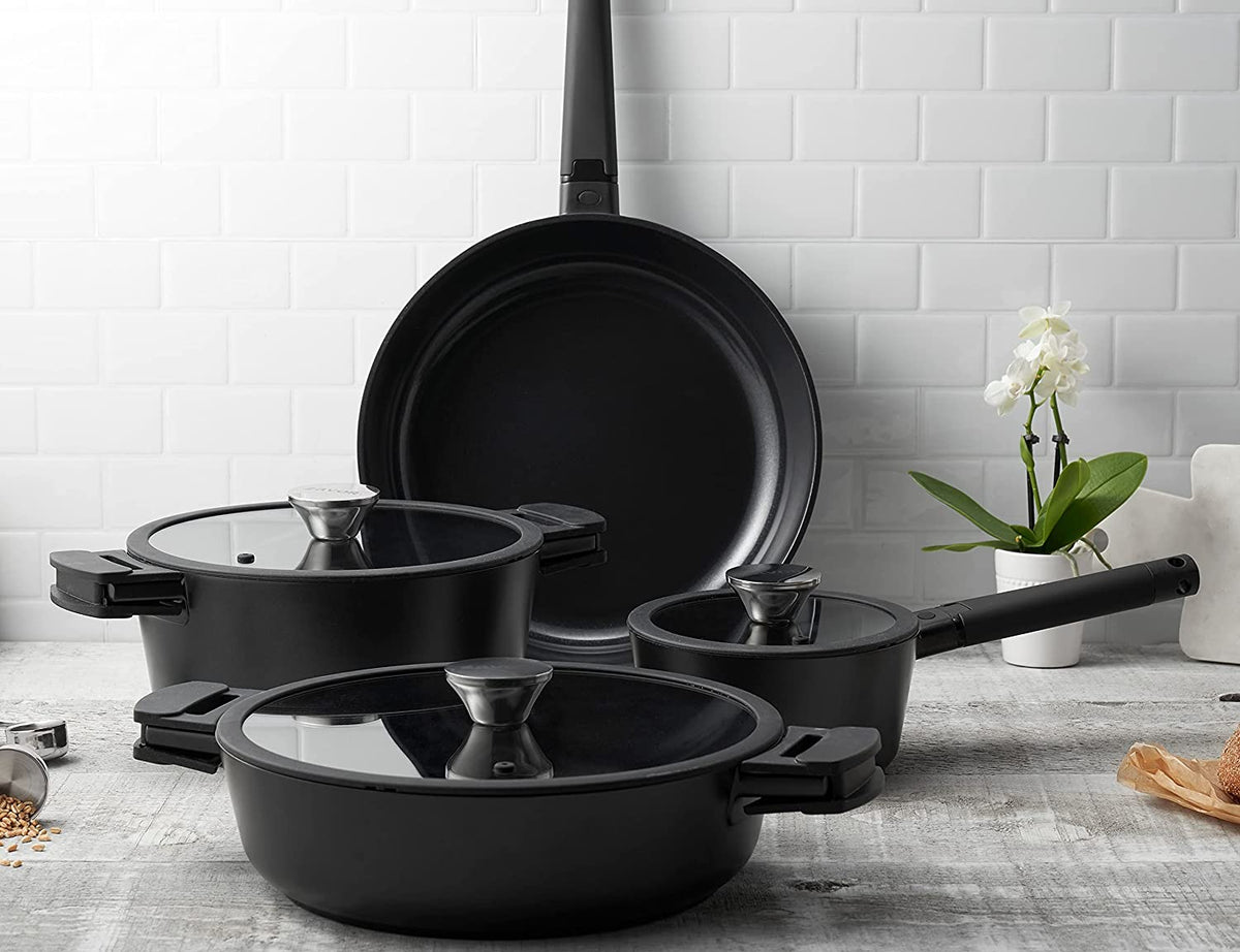 Zavor - Noir 4.5 QT Cast Aluminum Saute Pan - ZCWNR36