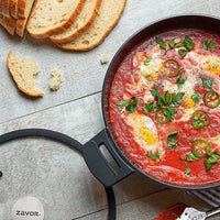 Zavor - Noir 6 QT Cast Aluminum Saute Pan - ZCWNR37