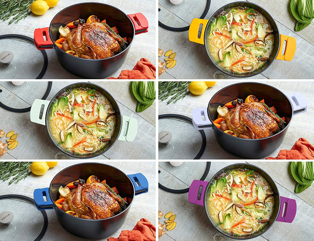 Zavor - Noir 7 QT Cast Aluminum Dutch Oven - ZCWNR35