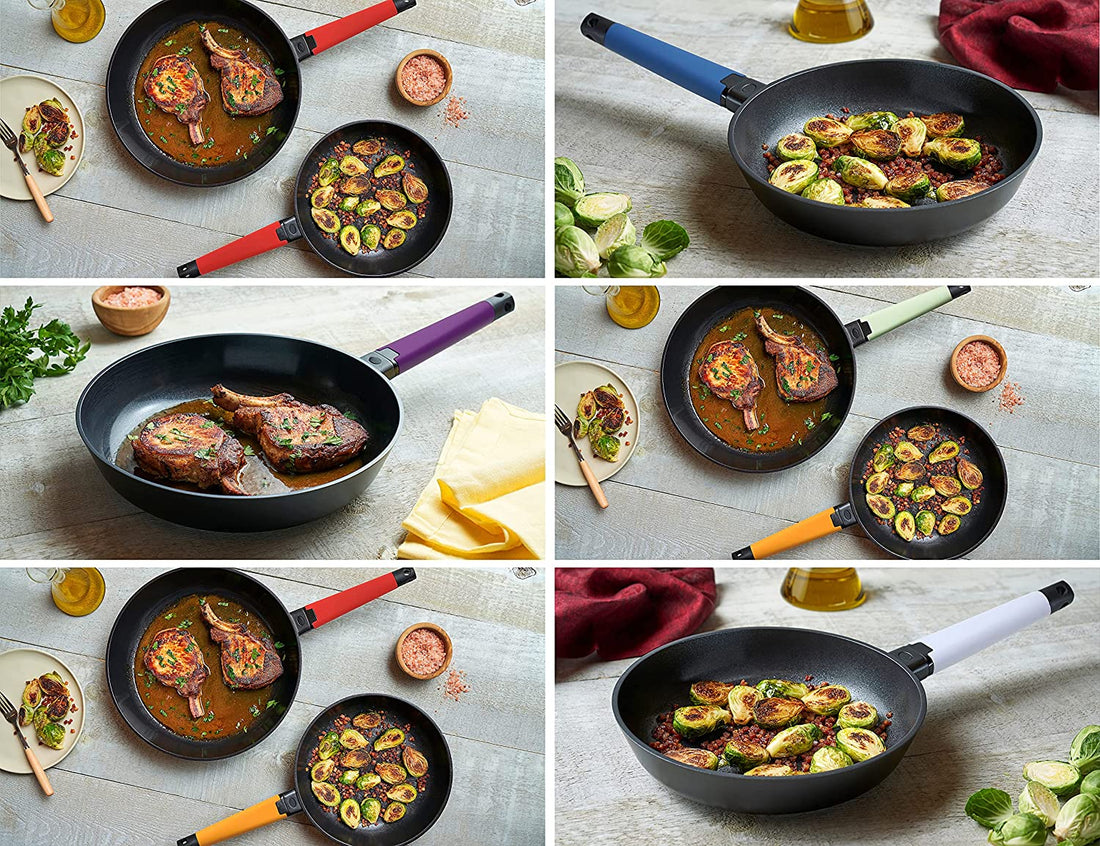 Zavor - Noir 8" & 10" Cast Aluminum Fry Pan Set - ZCWNR23