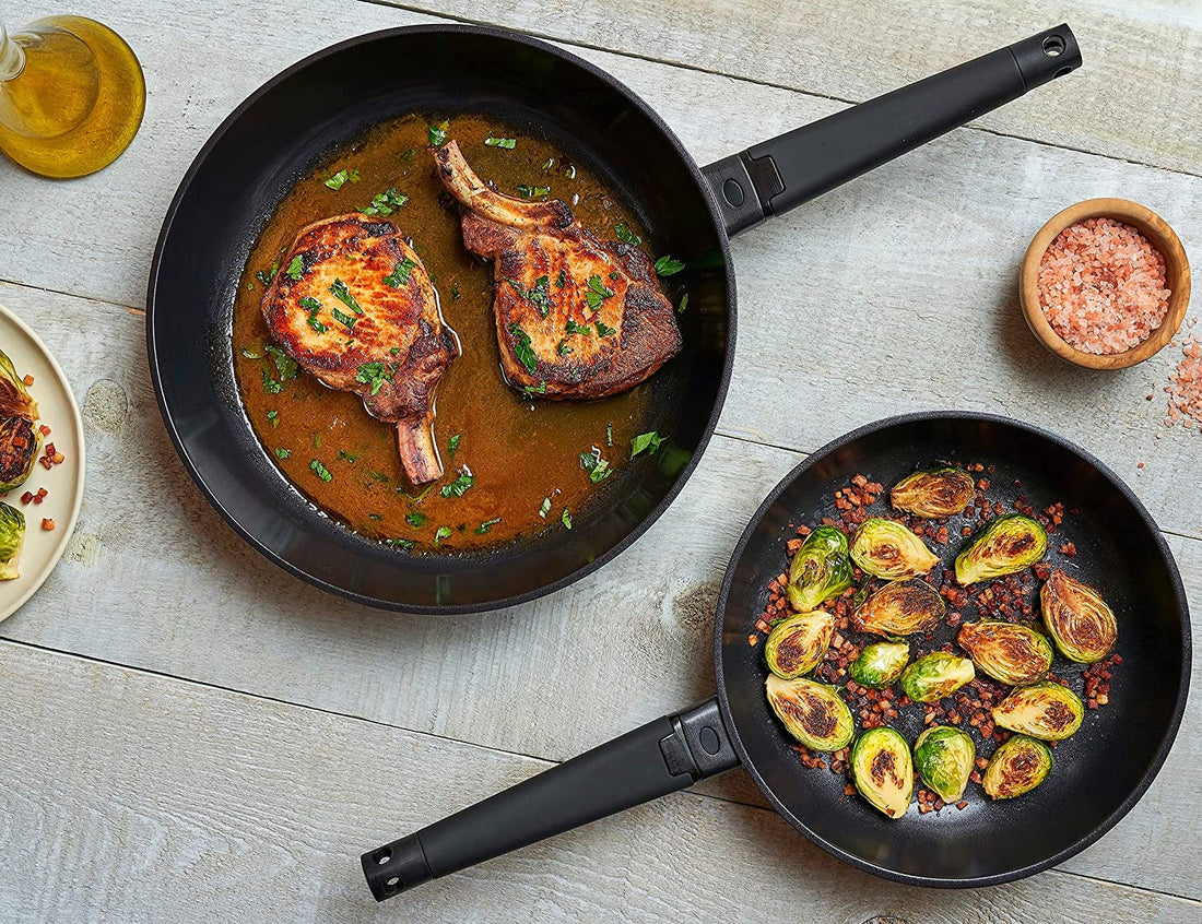 Zavor - Noir 8" & 10" Cast Aluminum Fry Pan Set - ZCWNR23