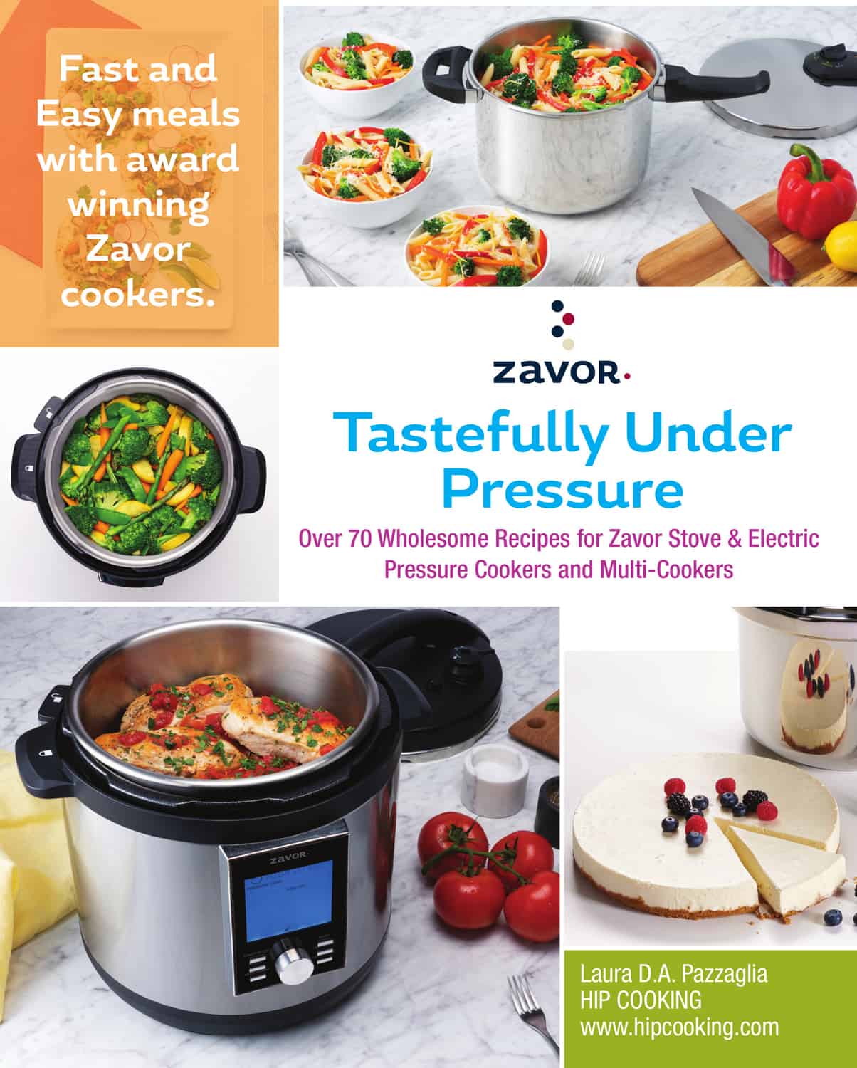 Zavor - Tastefully Under Pressure Cookbook - ZACMIBO22