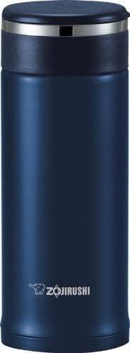 Zojirushi - 0.34L Stainless Steel Mug with Tea Filter Deep Blue (11oz) - SM-JTE34-AD