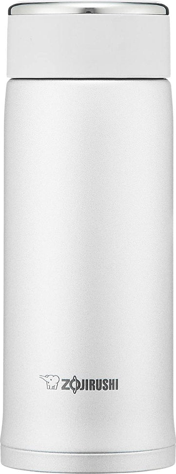 Zojirushi - 0.36 L Stainless Steel Vacuum Insulated Mug with Compact Lid Silver (12oz) - SM-LB36-SA - DISCONTINUED