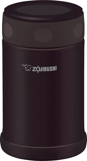 Zojirushi - 0.5L Stainless Steel Food Jar Dark Brown (17oz) - SW-EAE50-TD