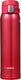Zojirushi - 0.60L Stainless Steel Vacuum Insulated Mug Clear Red (20oz) - SM-SD60-RC