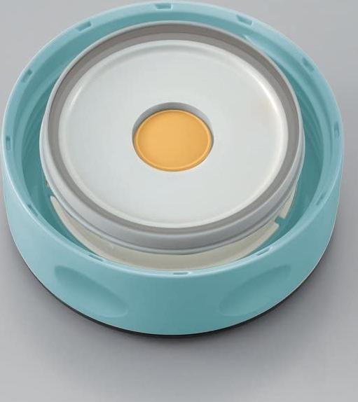 Zojirushi - 0.75 L Stainless Steel Food Jar Aqua Blue (25oz) - SW-FCE75-AB