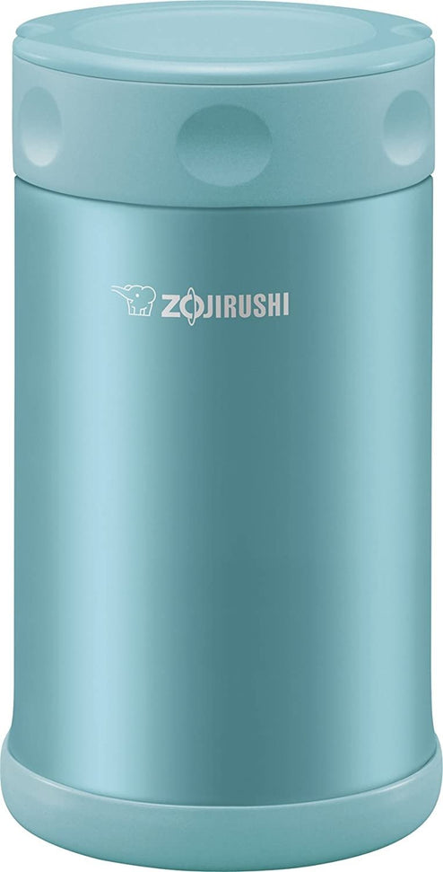 Zojirushi - 0.75 L Stainless Steel Food Jar Aqua Blue (25oz) - SW-FCE75-AB