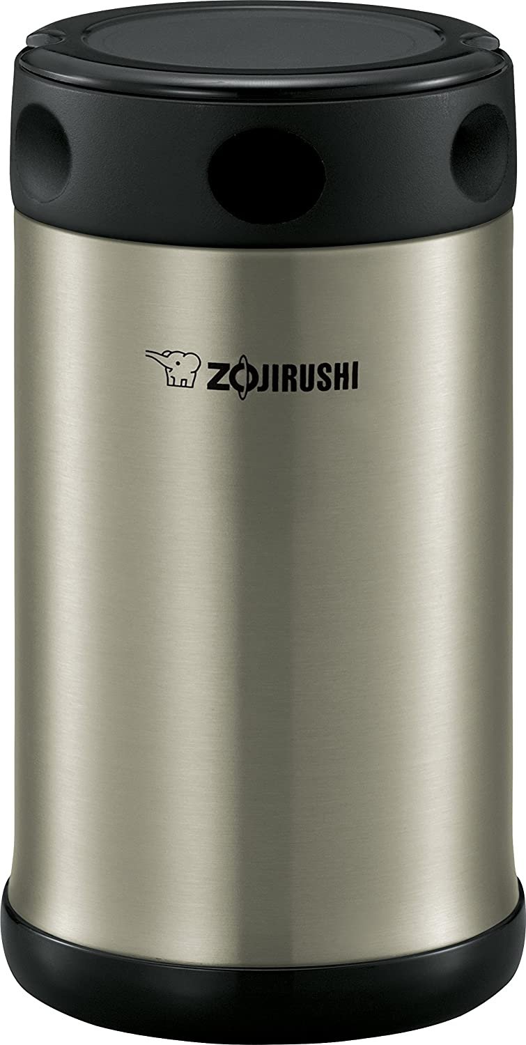 Zojirushi - 0.75L Stainless Steel Food Jar Stainless (25oz) - SW-FCE75-XA