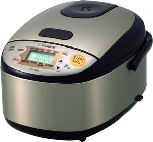 Zojirushi - 3 Cup Microcomputer Rice Cooker & Warmer with Reheat Function (0.54L) - NS-LHC05