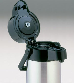 Zojirushi - 3.8L Commercial Stainless Steel Air Pot Beverage Dispenser (128 oz) - SR-AG38
