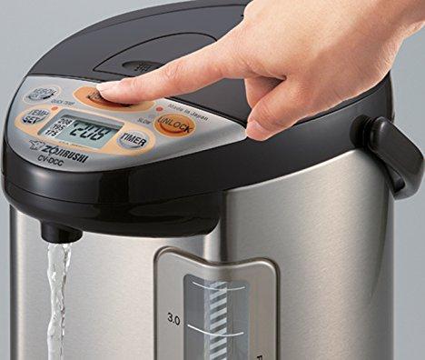 Zojirushi - 4 L Vacuum Electric Hybrid Water Boiler & Warmer (135 Oz) - CV-DCC40