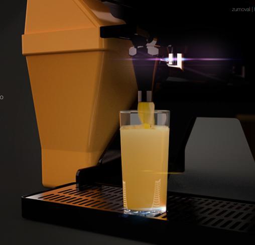 Zumoval - FastTop Heavy-Duty Compact Juicer with Automatic Shower & Juice Level JE-ES-0045 - 40531