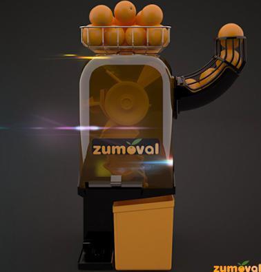 Zumoval - Minimax Compact Juicer with Automatic Shower Function JE-ES-0015-S - 39518