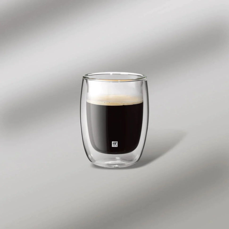 Zwilling - 2 PC Sorrento Double-Wall Cappuccino Glass Set - 39500-076