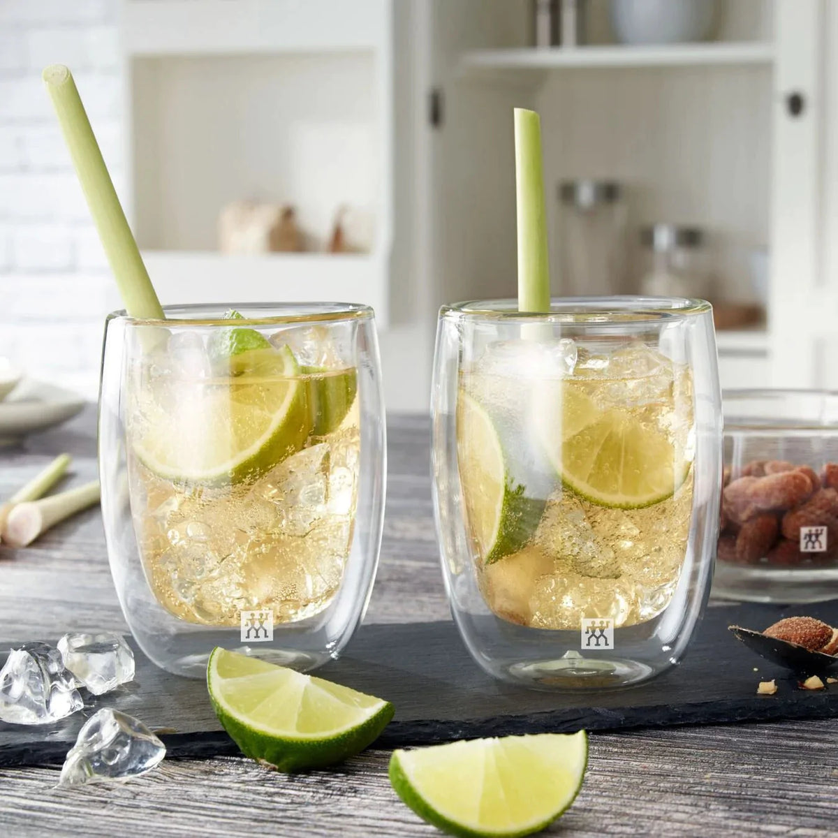 Zwilling - 2 PC Sorrento Double-Wall Cappuccino Glass Set - 39500-076