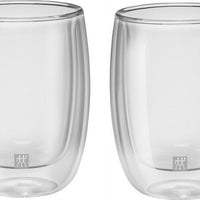 Zwilling - 2 PC Sorrento Double-Wall Cappuccino Glass Set - 39500-076