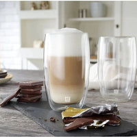 Zwilling - 2 PC Sorrento Double-Wall Latte Glass Set - 39500-078
