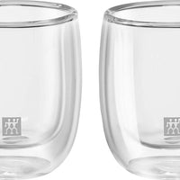 Zwilling - 2 PC Sorrento Double-Wall Tea Glass Set - 39500-077