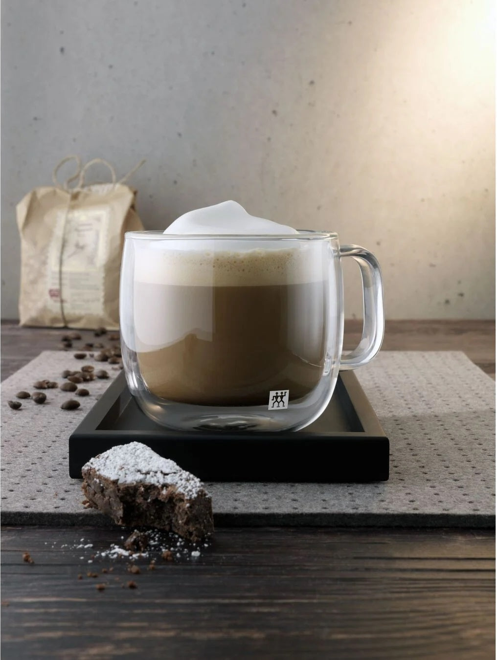 Zwilling - 2 PC Sorrento Plus Double-Wall Cappuccino Mug Set 450ml - 39500-113