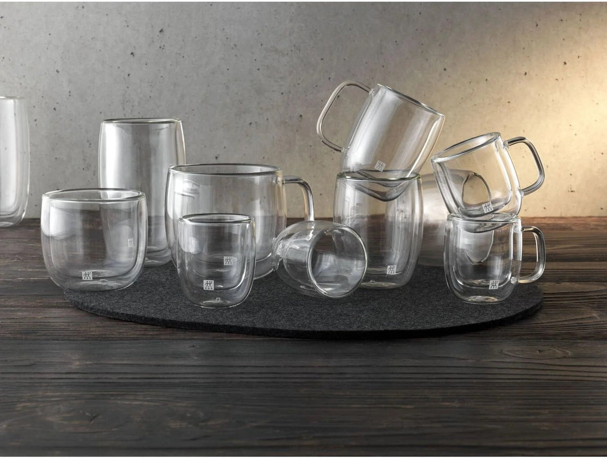 Zwilling - 2 PC Sorrento Plus Double-Wall Cappuccino Mug Set 450ml - 39500-113