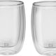 Zwilling - 2 PC Sorrento Double-Wall Cappuccino Glass Set - 39500-076