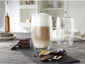 Zwilling - 2 PC Sorrento Double-Wall Latte Glass Set - 39500-078