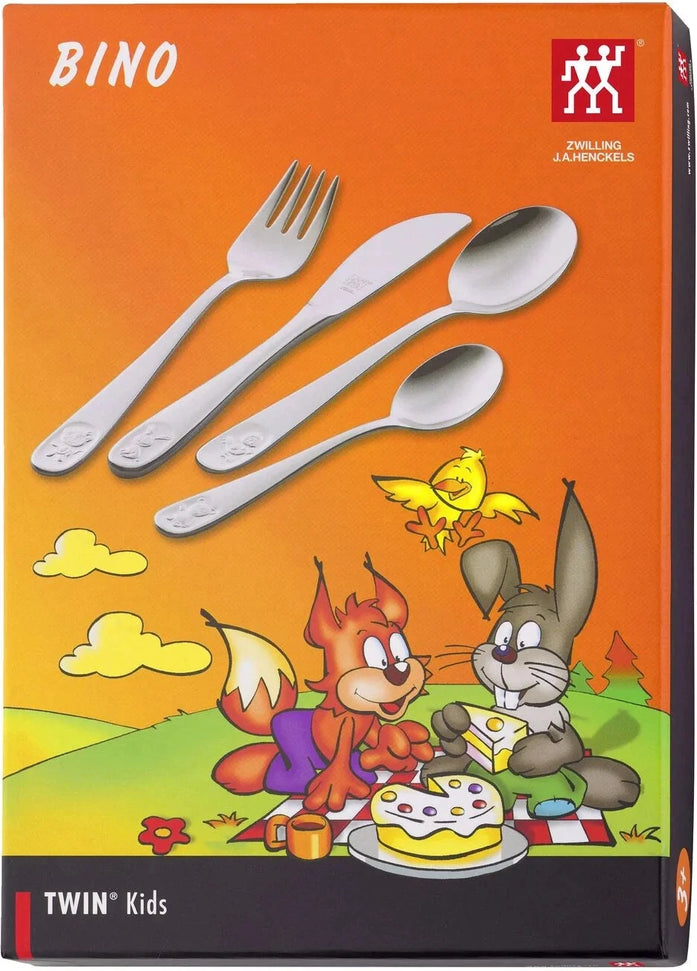 Zwilling - 4 PC Bino Children Flatware Set - 07009-210