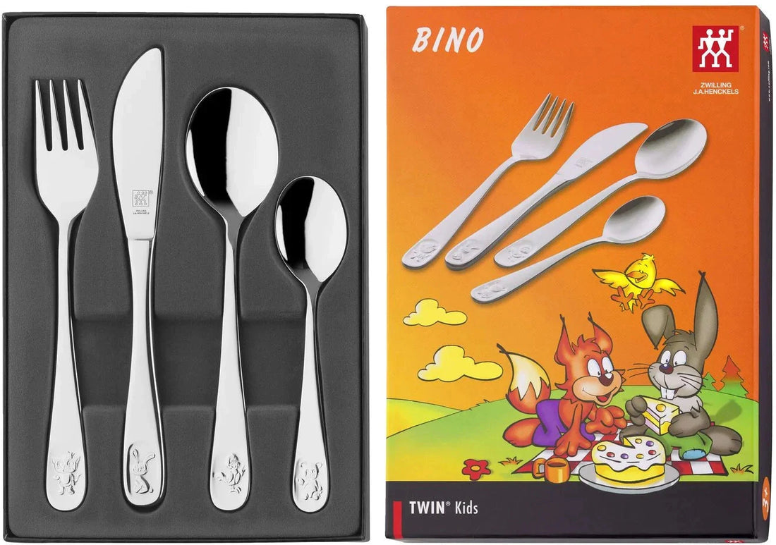 Zwilling - 4 PC Bino Children Flatware Set - 07009-210