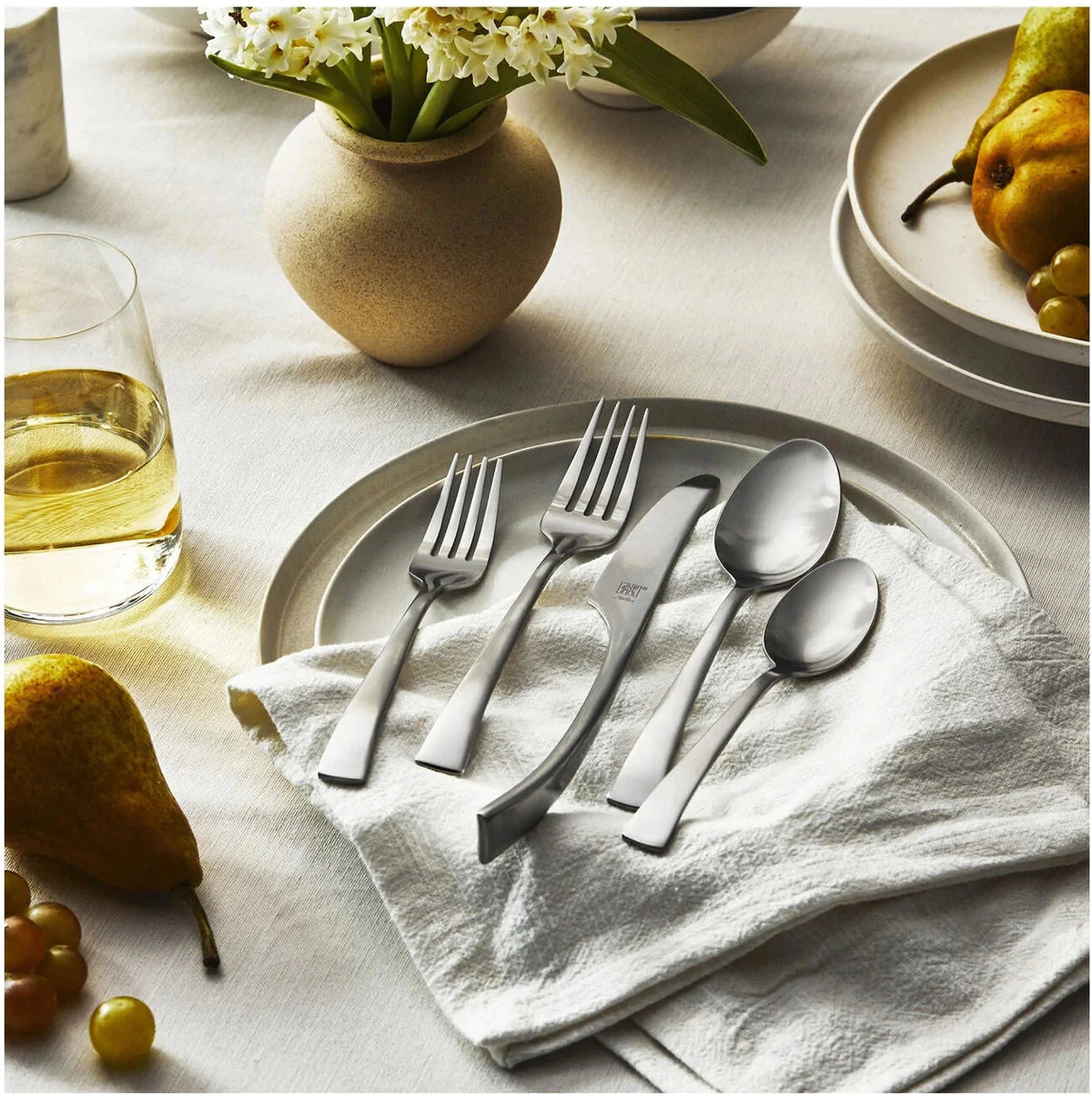 Zwilling - 45 PC Bellasera Flatware Set with Brushed Finish - 22769-345