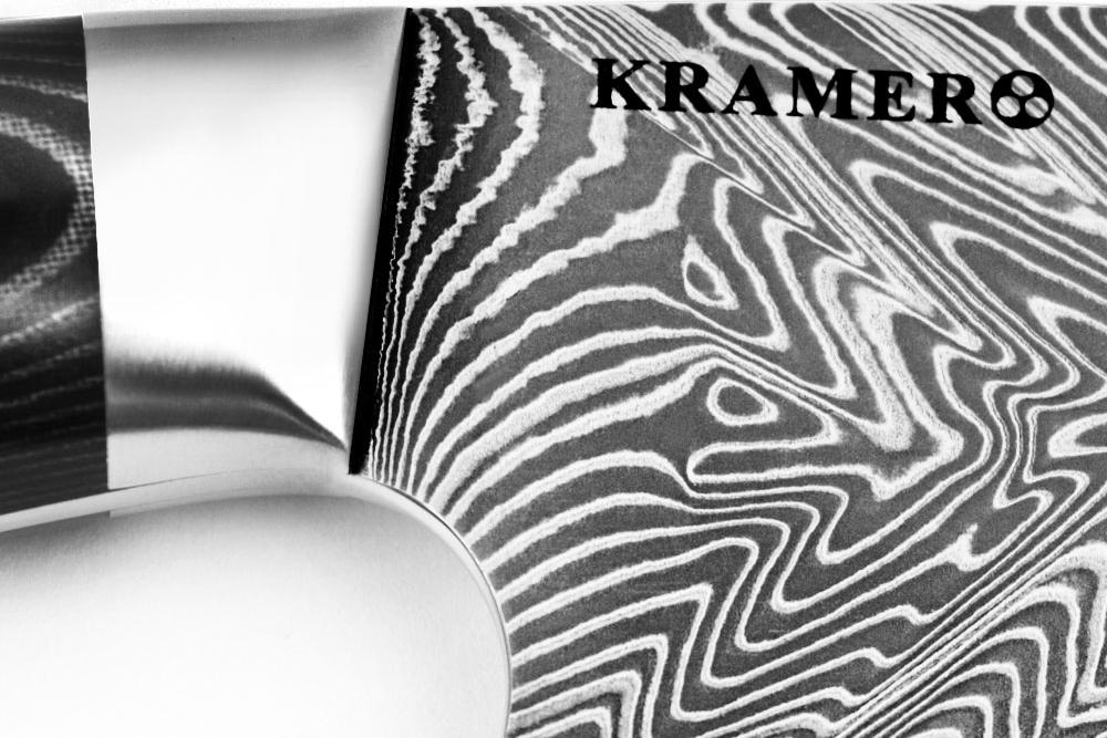 Zwilling - 7" Kramer Euroline Damascus Santoku Knife 180mm - 34897-183