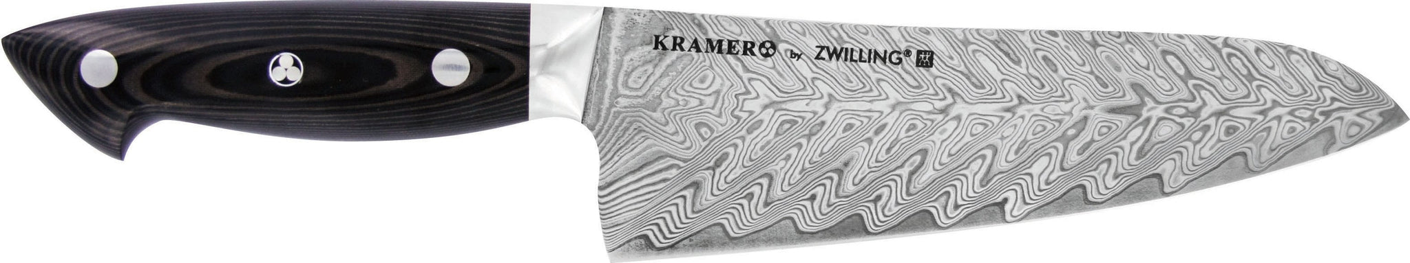 Zwilling - 7" Kramer Euroline Damascus Santoku Knife 180mm - 34897-183