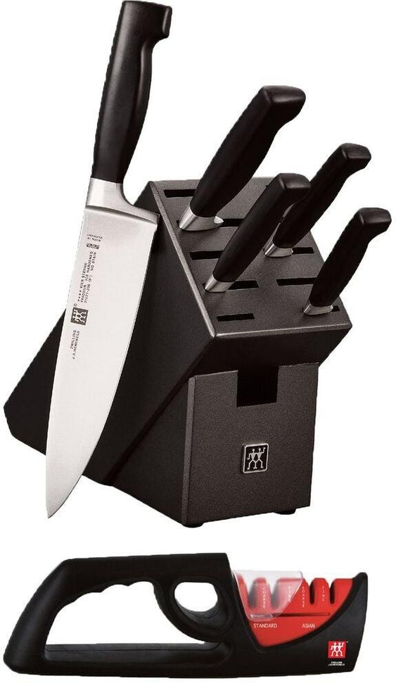Zwilling - 7 PC Four Star Knife Block Set - 35150-007