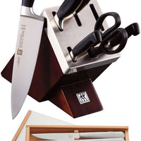 Zwilling - 7 PC Four Star Knife Block with Steak Knife Set - 35145-015