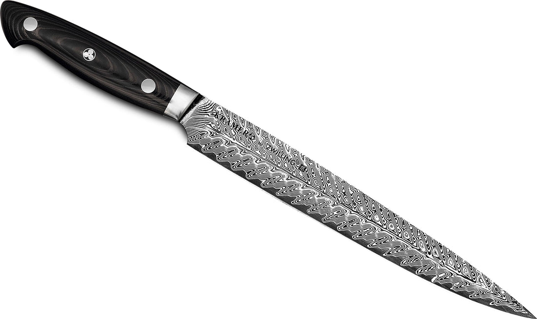 Zwilling - 9" Kramer Euroline Damascus Carving/Slicing Knife 220mm - 34890-233