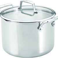 Zwilling - Energy X3 8 QT 18/10 Stock Pot with Lid - 71143-240