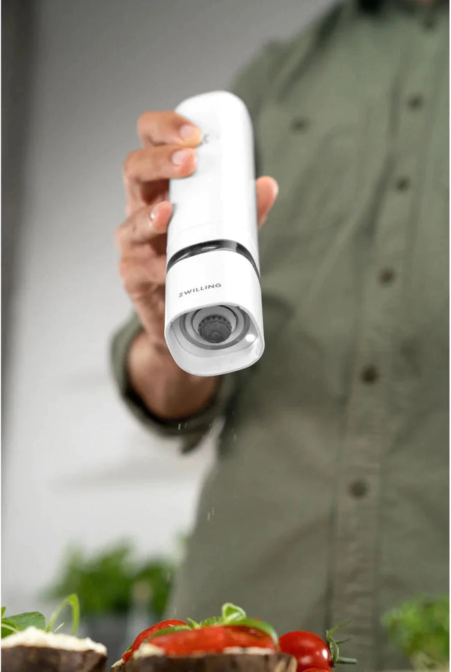 Zwilling - Enfinigy Electric Salt & Pepper Mill White - 53103-700