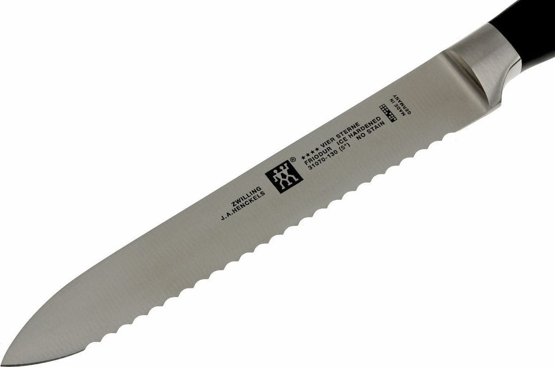 Zwilling - Four Star 5" Serrated Utility Knife 130mm - 31070-131