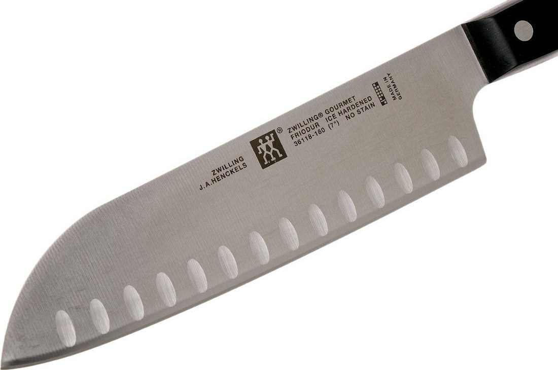 Zwilling - Gourmet 7" Santoku Knife with Hollow Edge 180mm - 36118-181