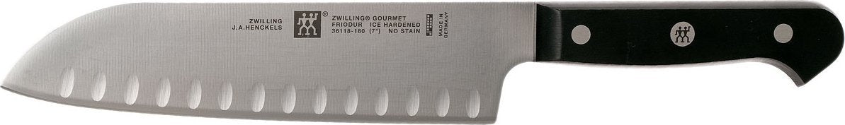Zwilling - Gourmet 7" Santoku Knife with Hollow Edge 180mm - 36118-181