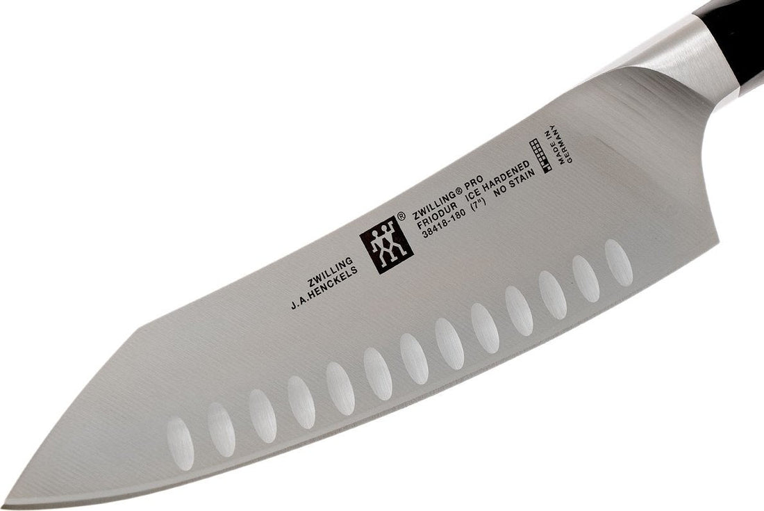 Zwilling - Pro 7" Rocking Santoku Knife with Hollow Edge 180mm - 38418-181