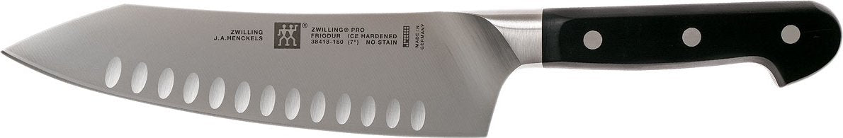Zwilling - Pro 7" Rocking Santoku Knife with Hollow Edge 180mm - 38418-181
