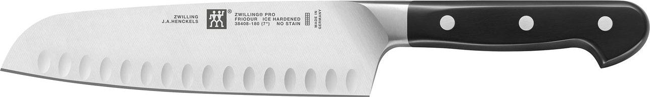 Zwilling - Pro 7" Santoku Knife with Hollow Edge 180mm - 38408-181