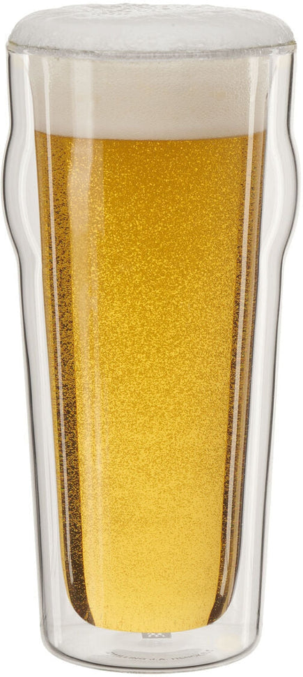 Zwilling - Sorrento 2 PC Double-Wall Beer Glass Set 16oz - 39500-312