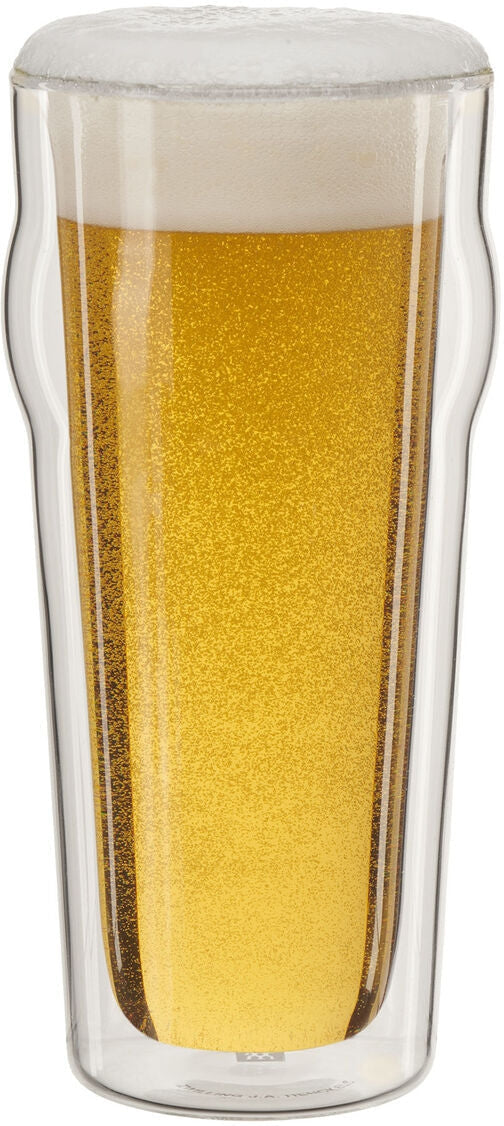 Zwilling - Sorrento 2 PC Double-Wall Beer Glass Set 16oz - 39500-312