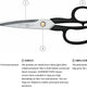Zwilling - Superfection Classic 6" Household Scissors Left-Handed 160mm - 41950-161