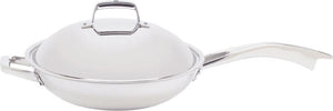 Zwilling - TruClad 13" Stainless Steel Wok with Lid & Rack - 40168-000
